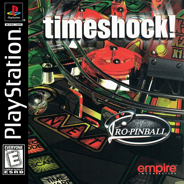 Pro Pinball Timeshock box art for Playstation